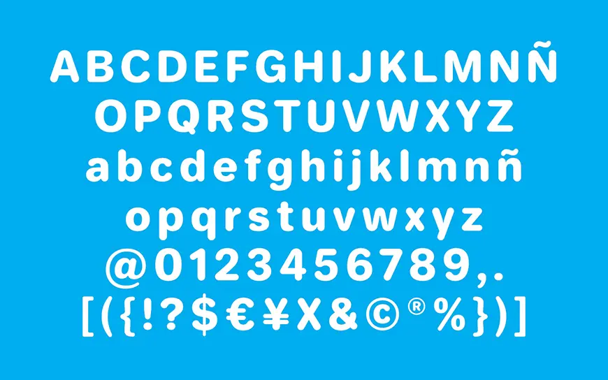 免费字体下载！一款圆润稳重亲切友好的英文字体—Jellee